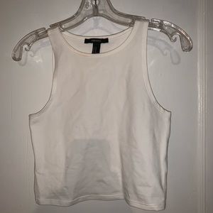 White Crop Top